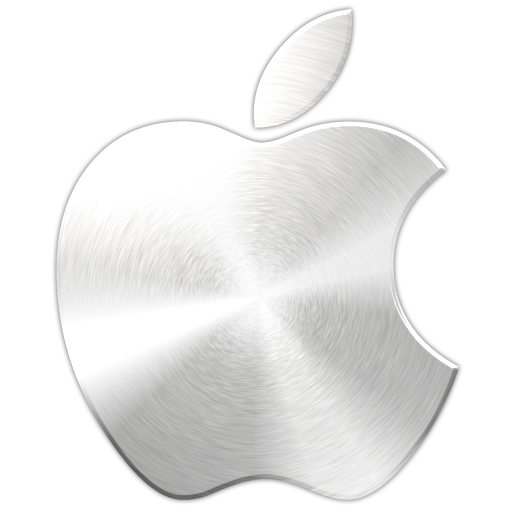 Apple Metal Icon 512x512 png